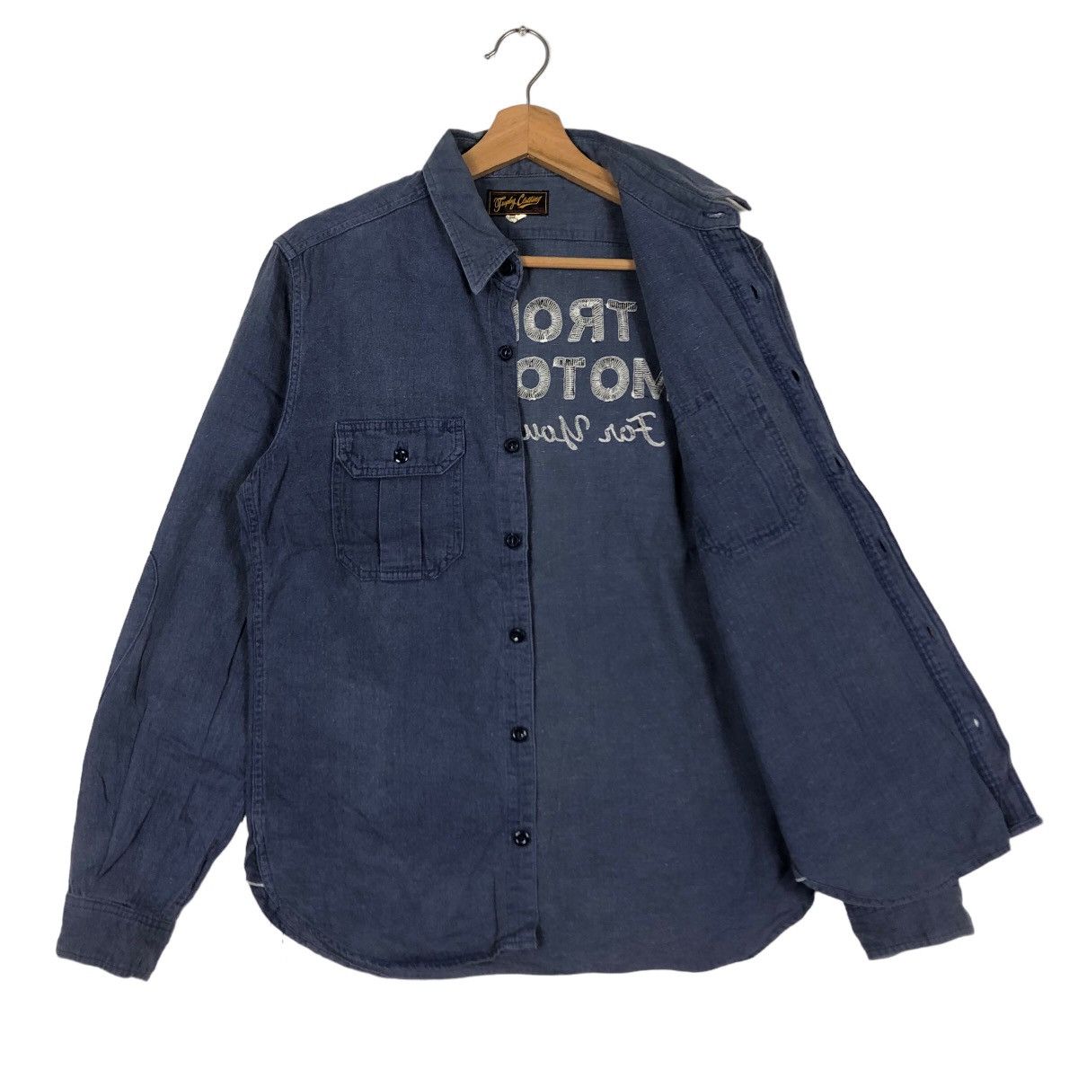 Japanese Brand 🔥90’s Vintage Work Jacket Racing Wear Trophy Motor Oil Size US M / EU 48-50 / 2 - 9 Thumbnail