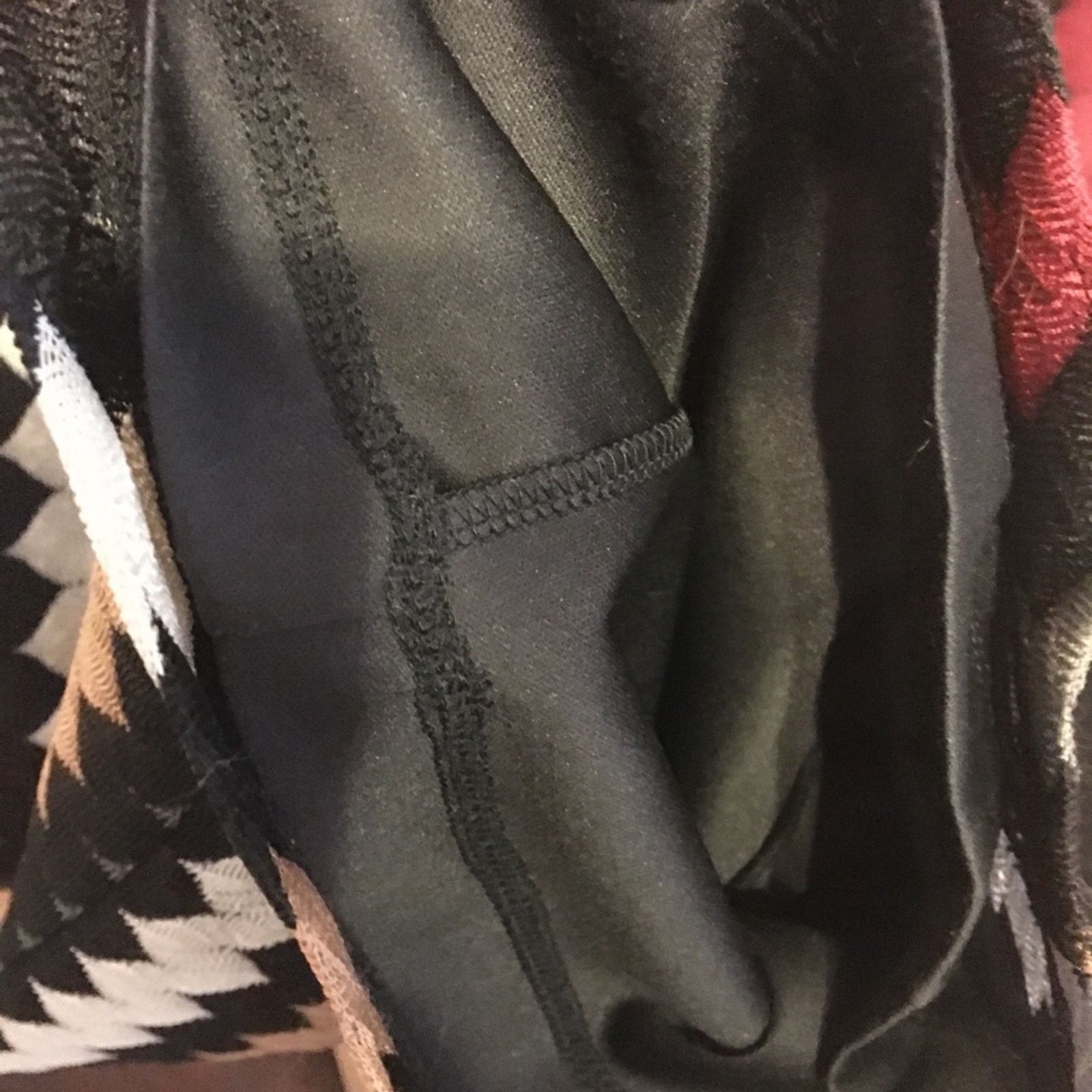 Other CSC Studios chevron style print multi layer pants Size 35" - 6 Thumbnail