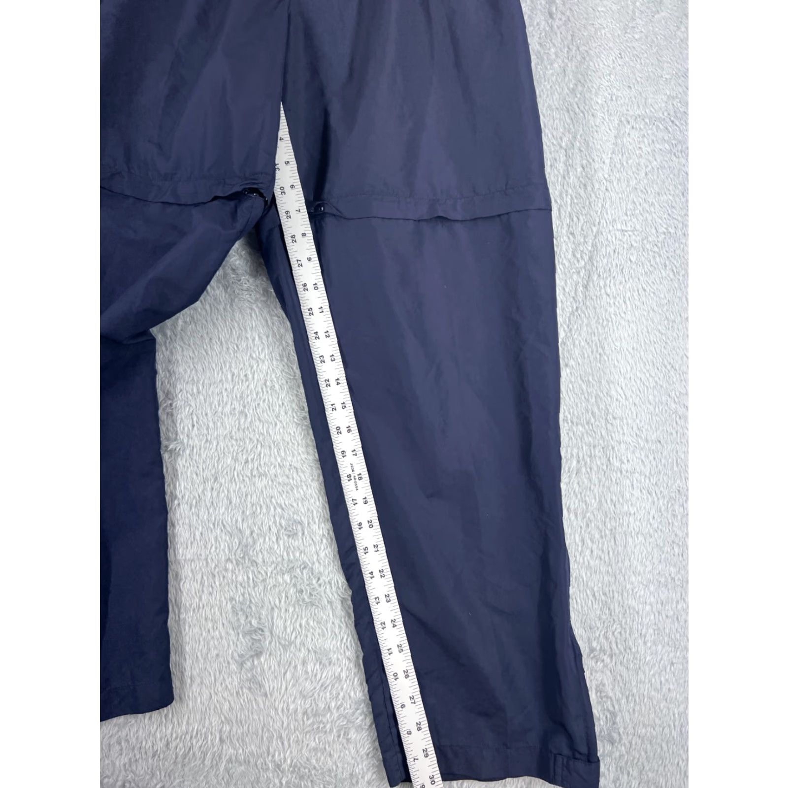 Vintage VINTAGE Page And Tuttle Pants Men's Cargo 5-Pocket Design, Convertible, 34x30, Blue, Polyester Cotton Blend, Regular, Zip, Jeans? No. Size US 31 - 5 Thumbnail