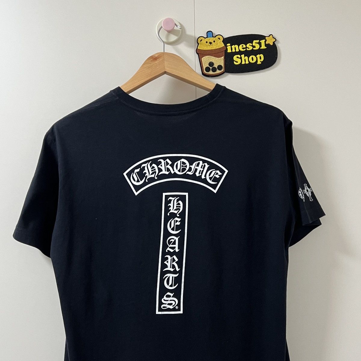 Chrome hearts TBar logo vintage tee