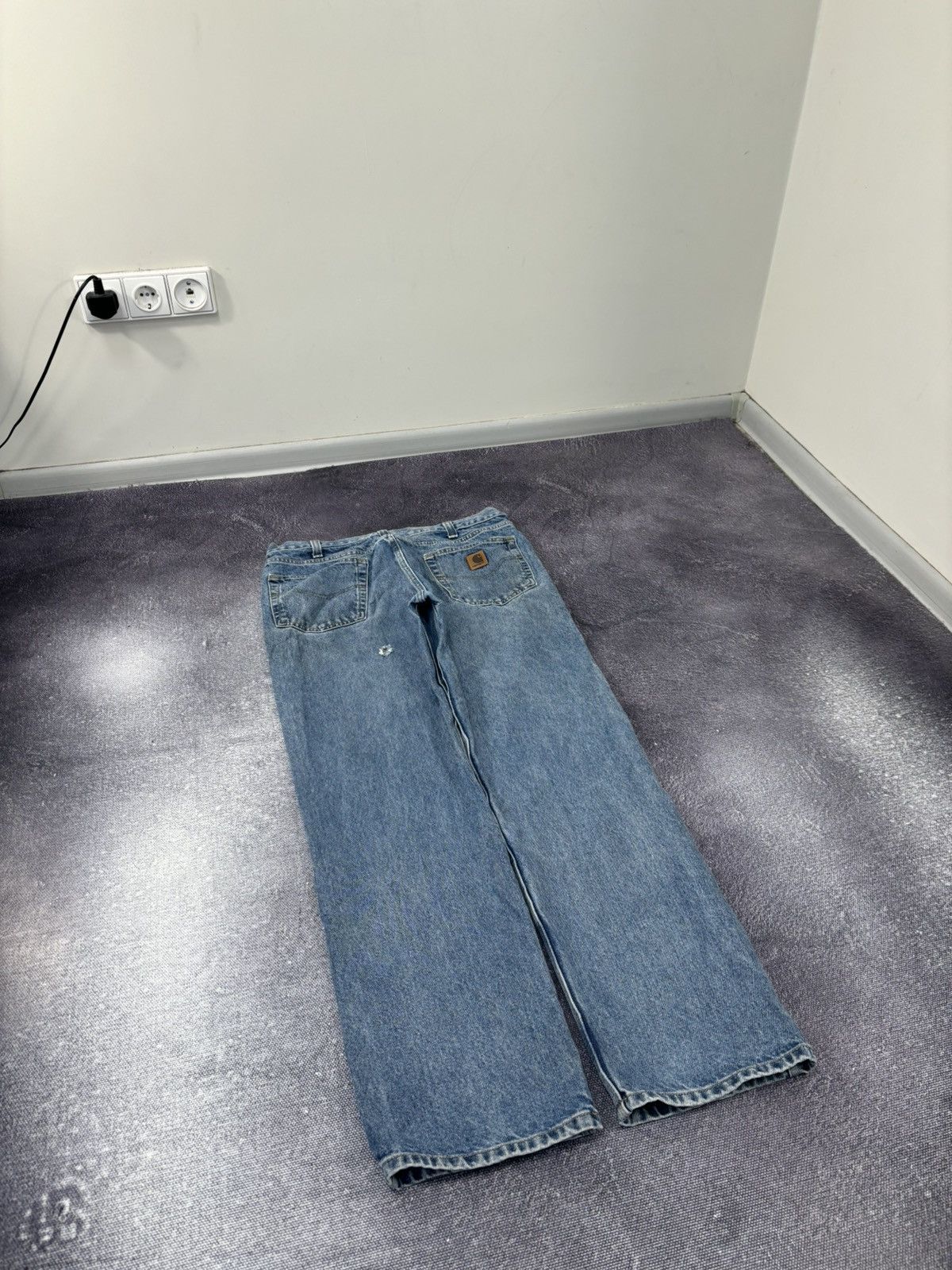 Carhartt Vintage Carhartt Y2K Relaxed Fit American Work Denim Jeans Size US 33 - 3 Thumbnail