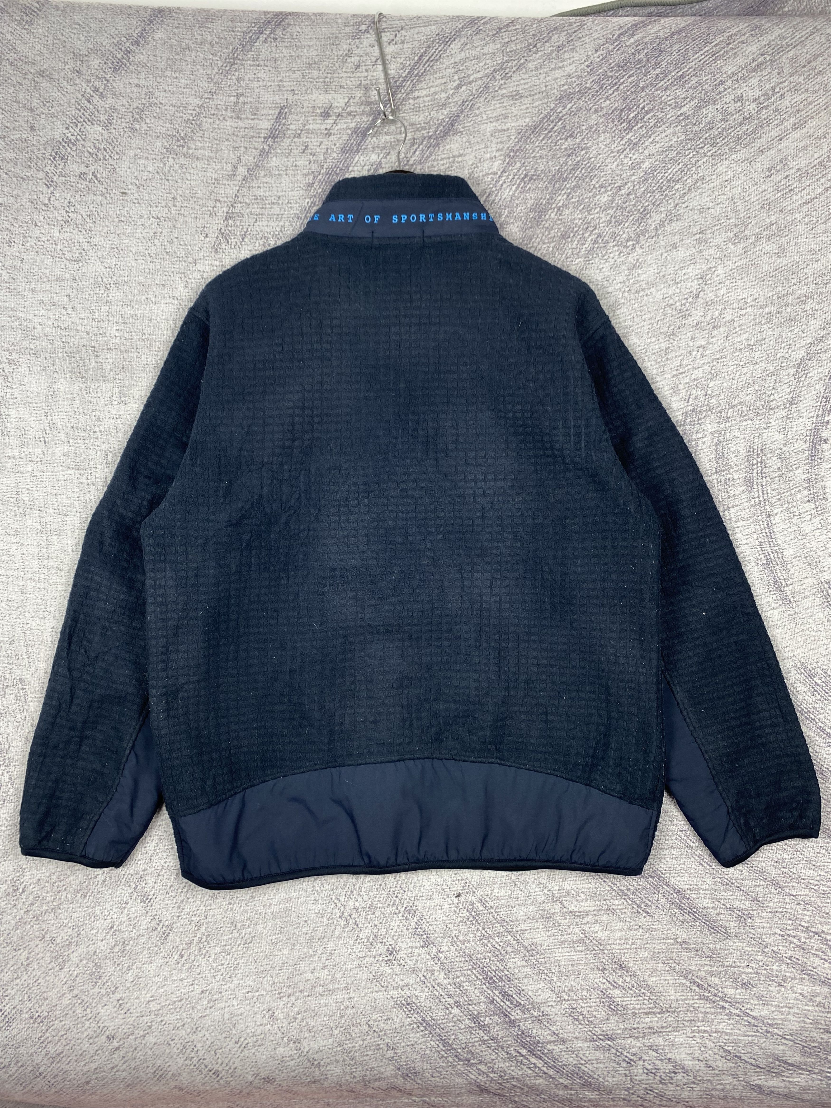 Dunlop Vintage Dunlop Motorsport Fleece Jacket - Navy Blue Size US L / EU 52-54 / 3 - 5 Thumbnail
