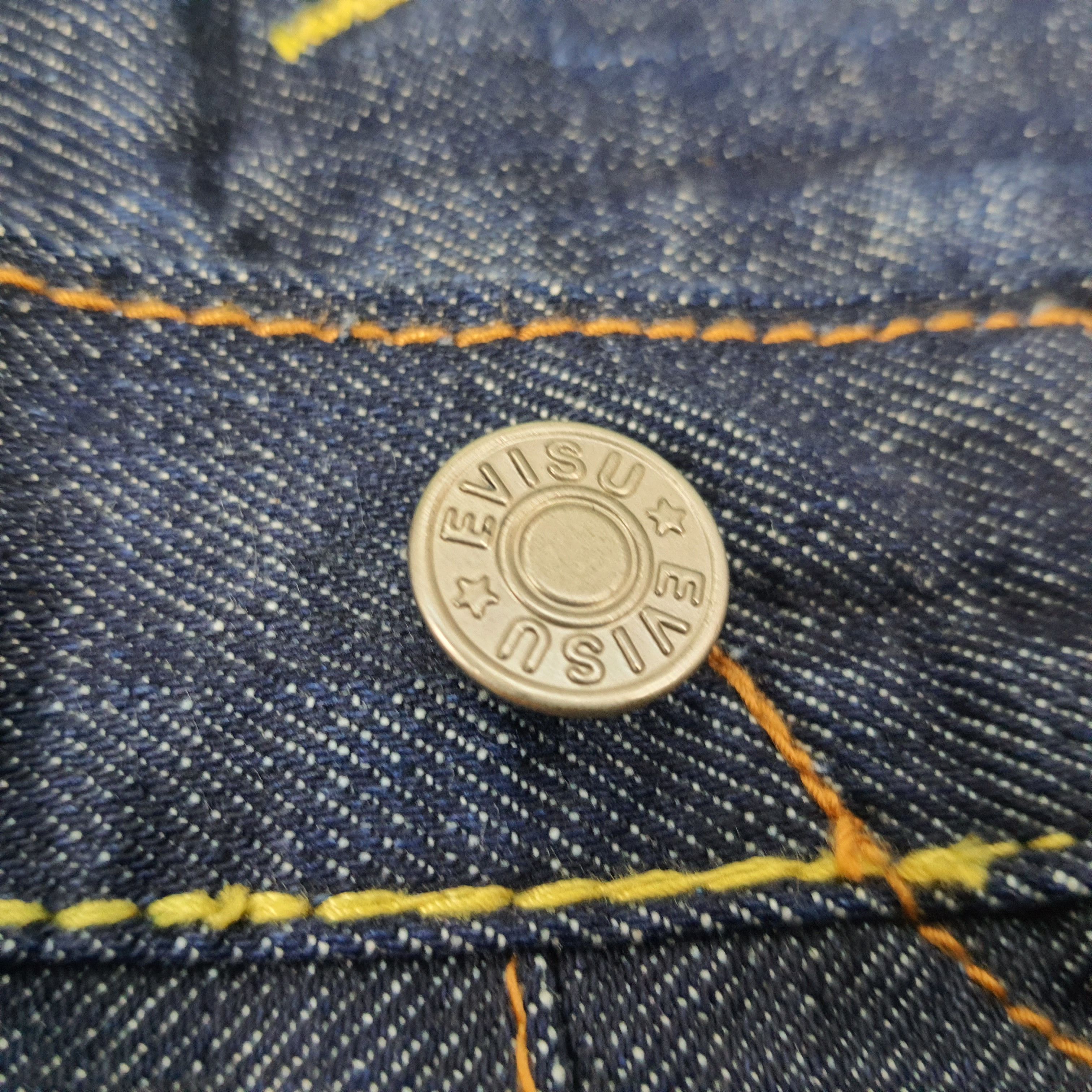 Japanese Brand Vintage Evisu Japanese Brand Custom Daicock Selvedge Jeans Size US 31 - 9 Thumbnail