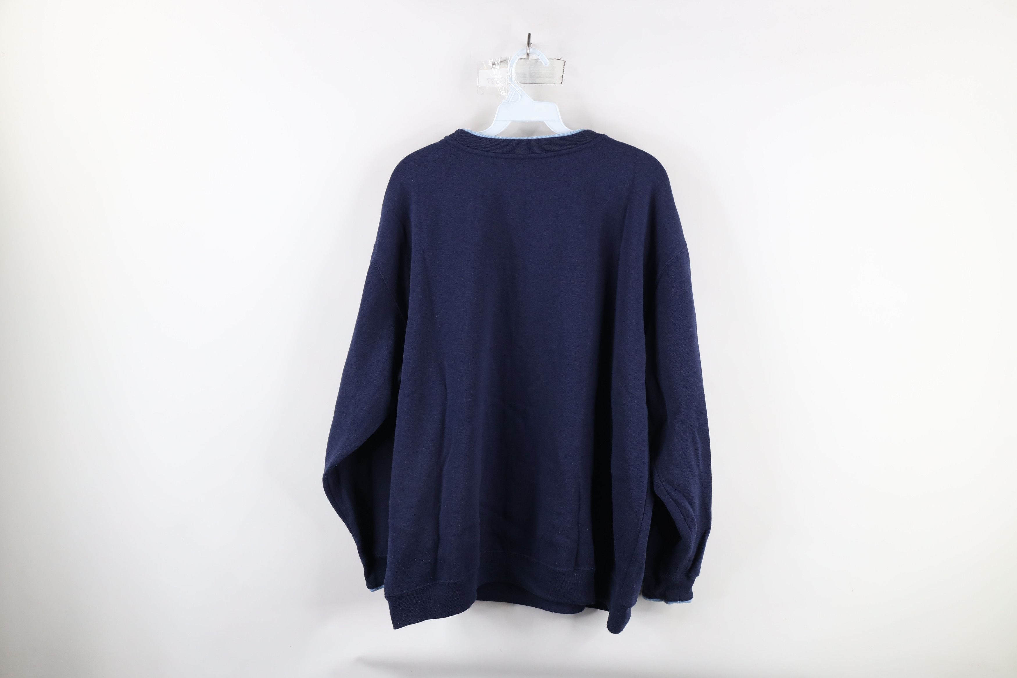 Coca Cola × Vintage Vintage 90s Coca Cola Out Crewneck Sweatshirt Navy Blue Size XL / US 12-14 / IT 48-50 - 9 Thumbnail