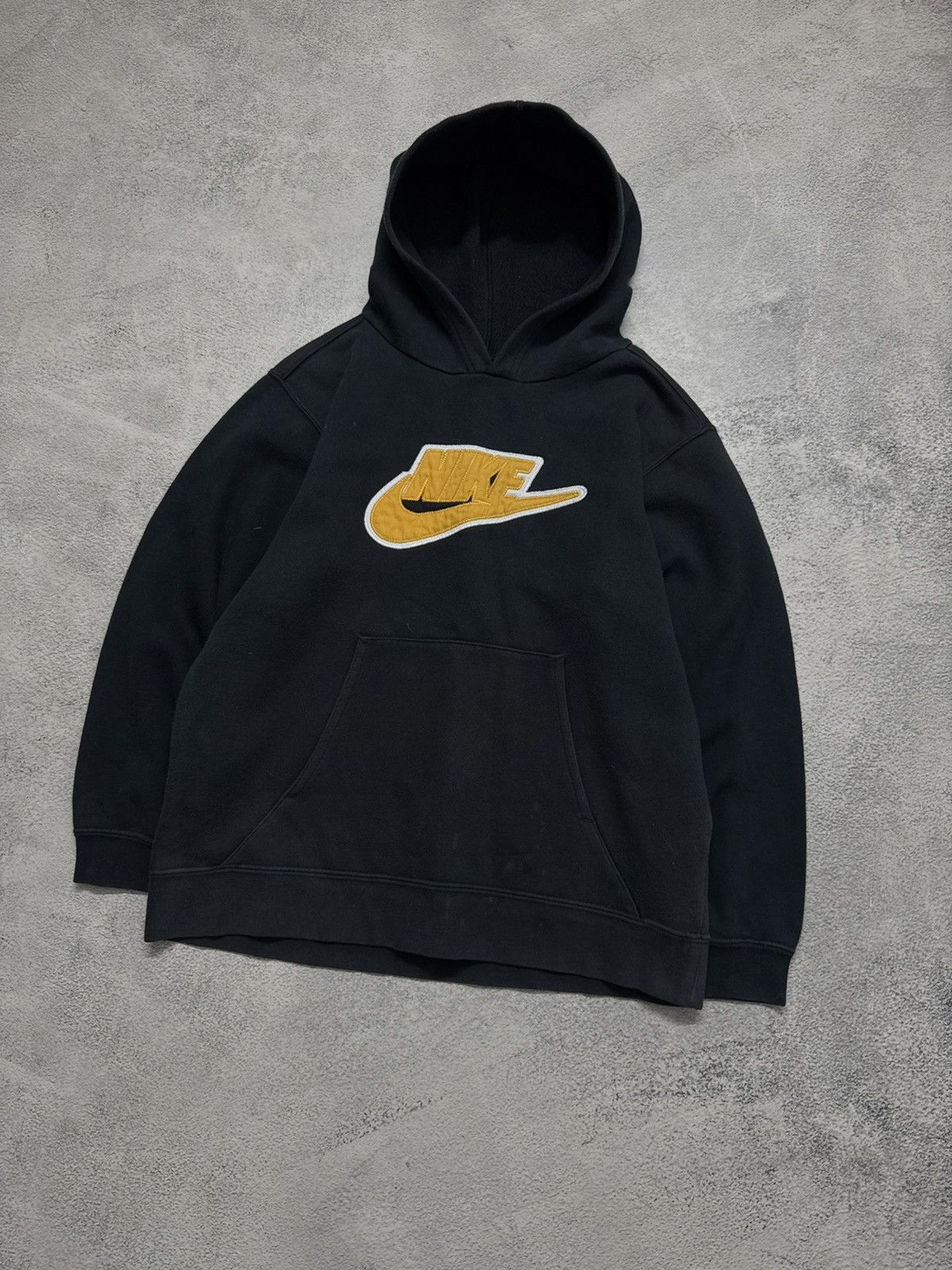 Nike Vintage Y2k Nike Big Swoosh Hoodie 90’s Size US XS / EU 42 / 0 - 5 Thumbnail