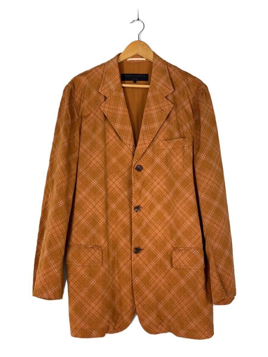 Comme des Garcons Homme 2001 Checkered Wool Jacket Size US M / EU 48-50 / 2 - 1 Thumbnail
