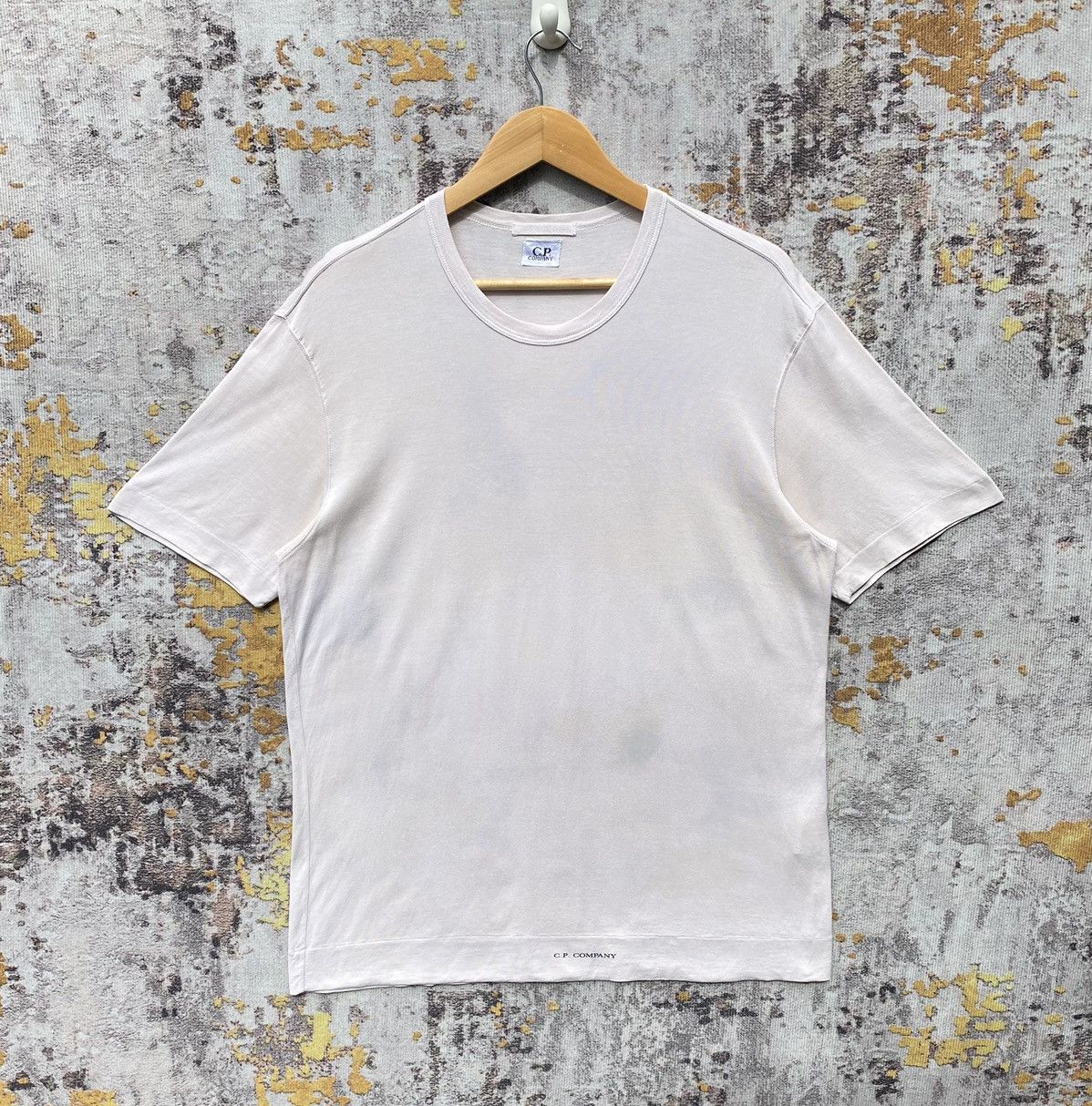 C.P. Company × Vintage Vintage C.P. Company Tee Spellout C.P. Company Casual Brand Size US M / EU 48-50 / 2 - 1 Thumbnail
