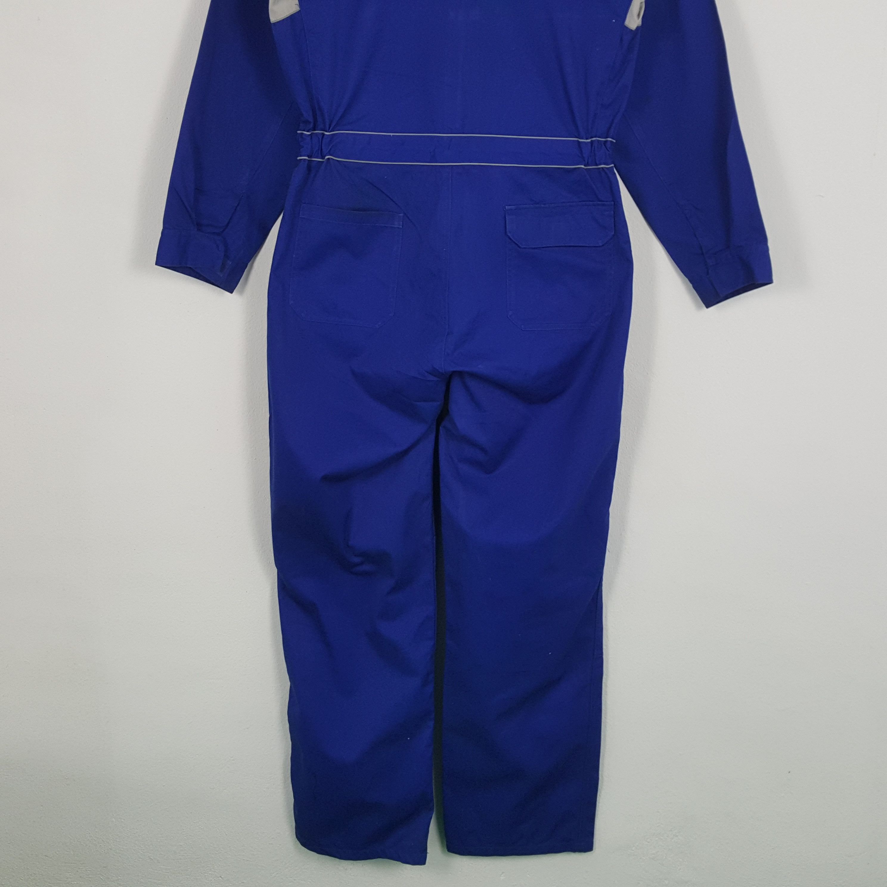 Vintage RIVER SIDE STAFF Workwear Style Coverall Jacket Size US L / EU 52-54 / 3 - 3 Thumbnail