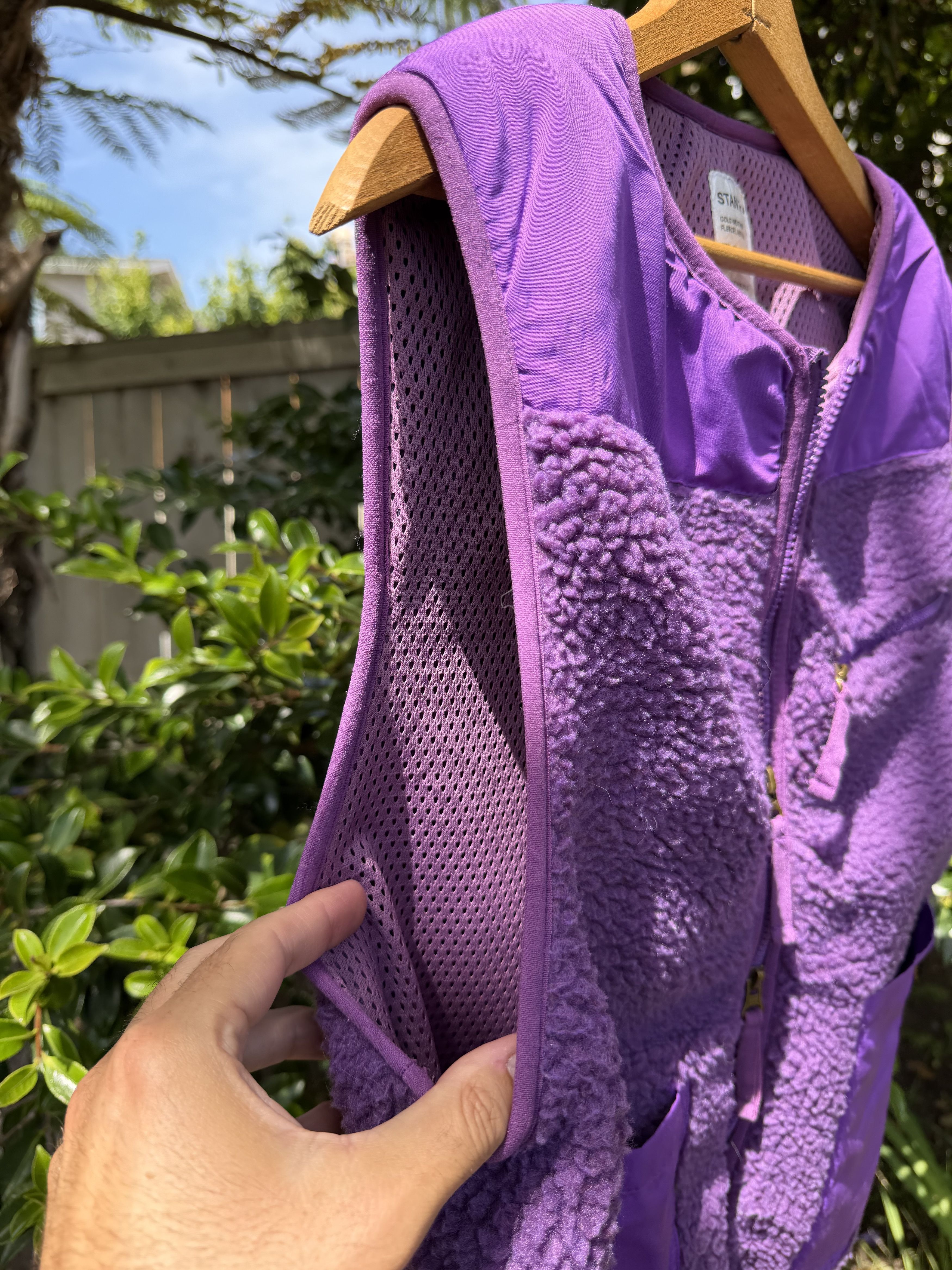 Stan Ray Stan Ray Men's High Pile Fleece Vest in Purple Size Small Size US S / EU 44-46 / 1 - 11 Thumbnail