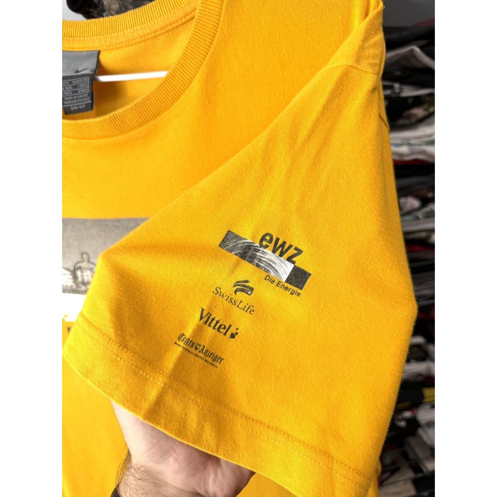 Nike 00’s Vintage Nike Marathon T Shirt Y2K Size US M / EU 48-50 / 2 - 6 Thumbnail