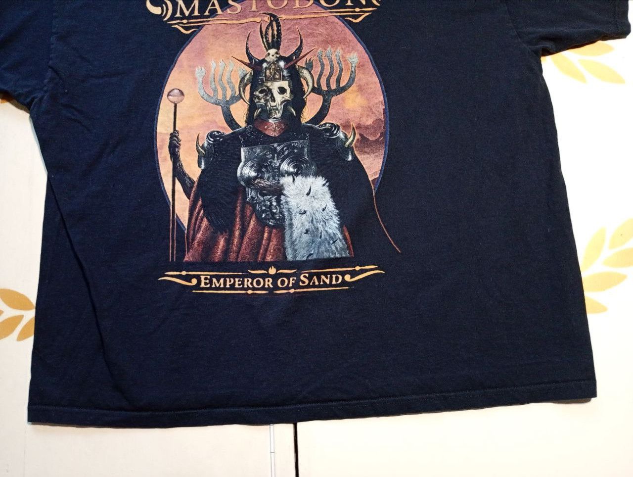 Band Tees × Fruit Of The Loom × Vintage Fruit Of The Loom Mastodon Emperor Of Sand Size US XXL / EU 58 / 5 - 8 Thumbnail