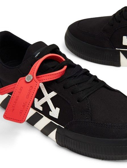 Off-White o1w1db10824 Low Vulcanized Canvas in Black Size US 8 / IT 38 - 3 Thumbnail