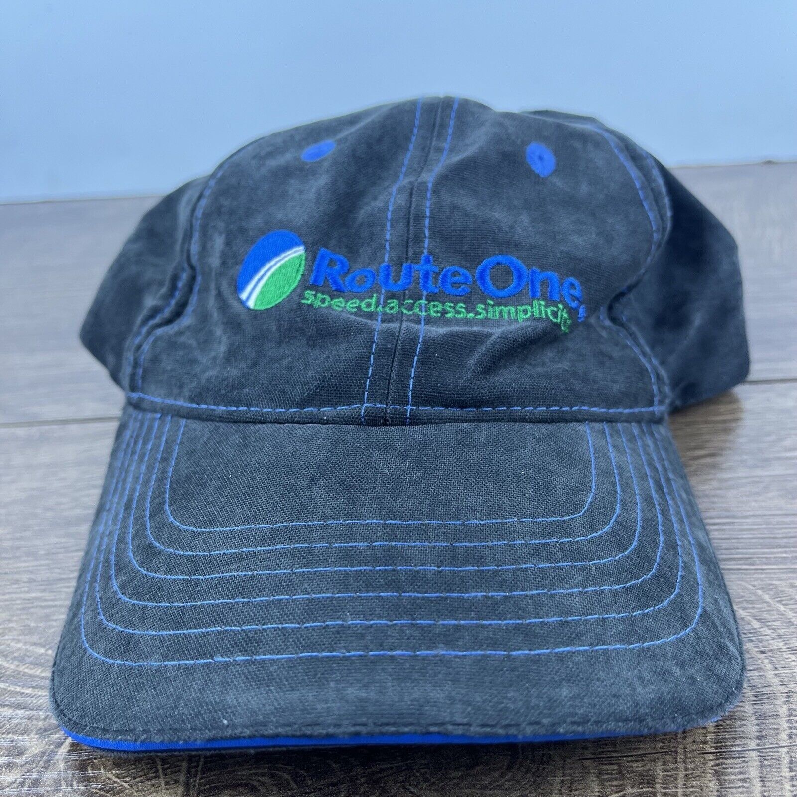 Other Route One Hat Gray Adjustable Hat Gray Adult Size Hat Size ONE SIZE - 1 Thumbnail