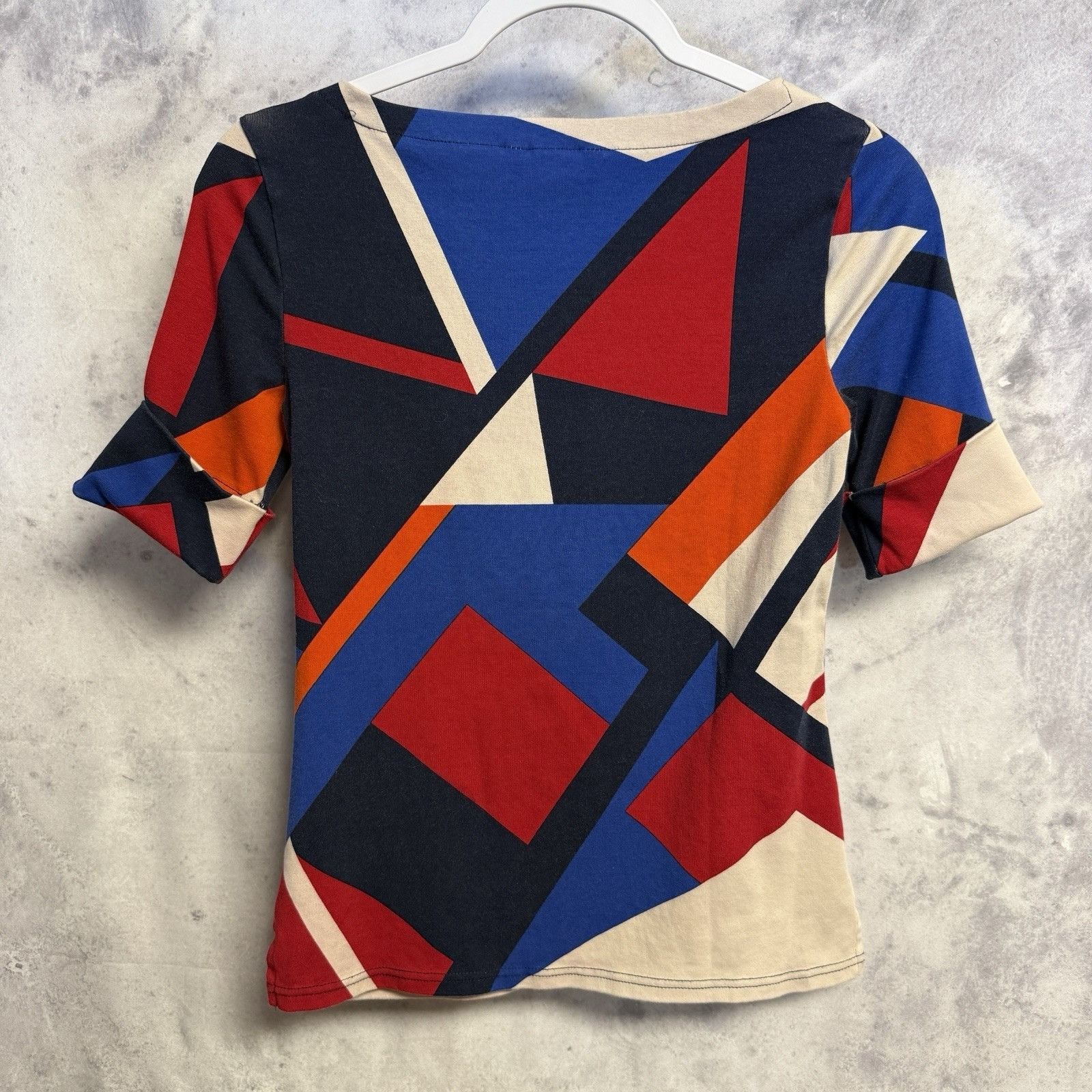 Ralph Lauren LRL Lauren Ralph Lauren Abstract Shirt Womens Small Petite 1 Size S / US 4 / IT 40 - 2 Thumbnail