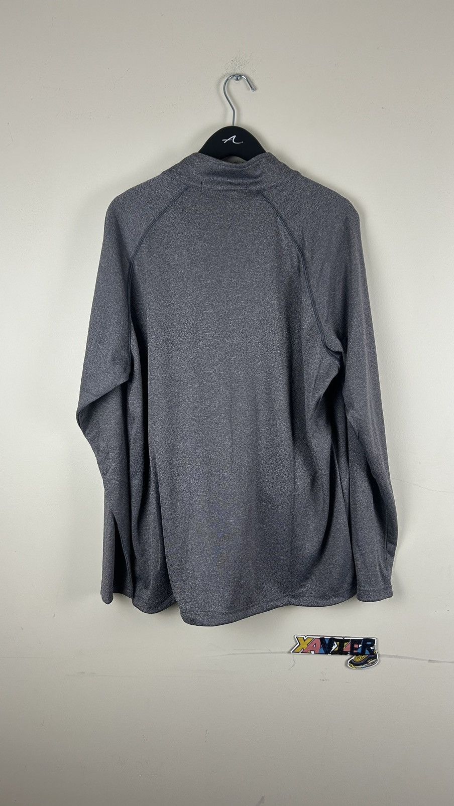 Vintage Soft Shell Jacket X-Large Women Charcoal Size XL / US 12-14 / IT 48-50 - 4 Thumbnail