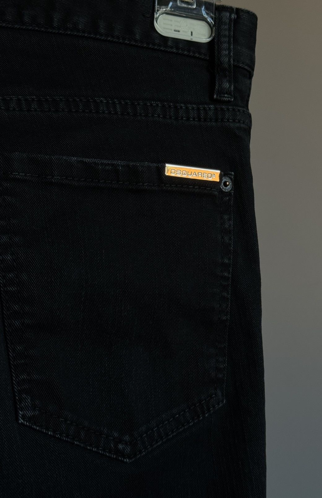 Dsquared2 Dsquared2 Metal Logo Denim Pants Black Jeans 48 Size US 30 / EU 46 - 6 Thumbnail