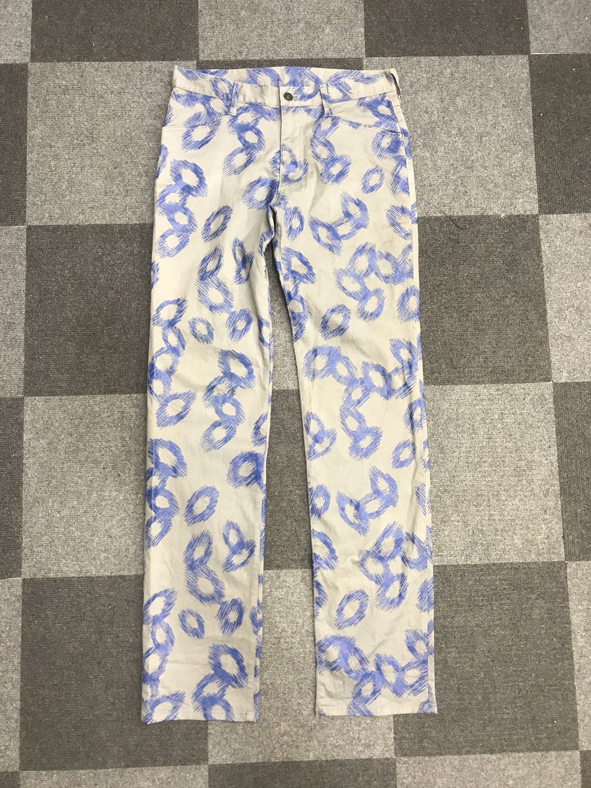 Japanese Brand DESIGNWORKS London Archival Full Print Pant Size US 31 - 3 Thumbnail