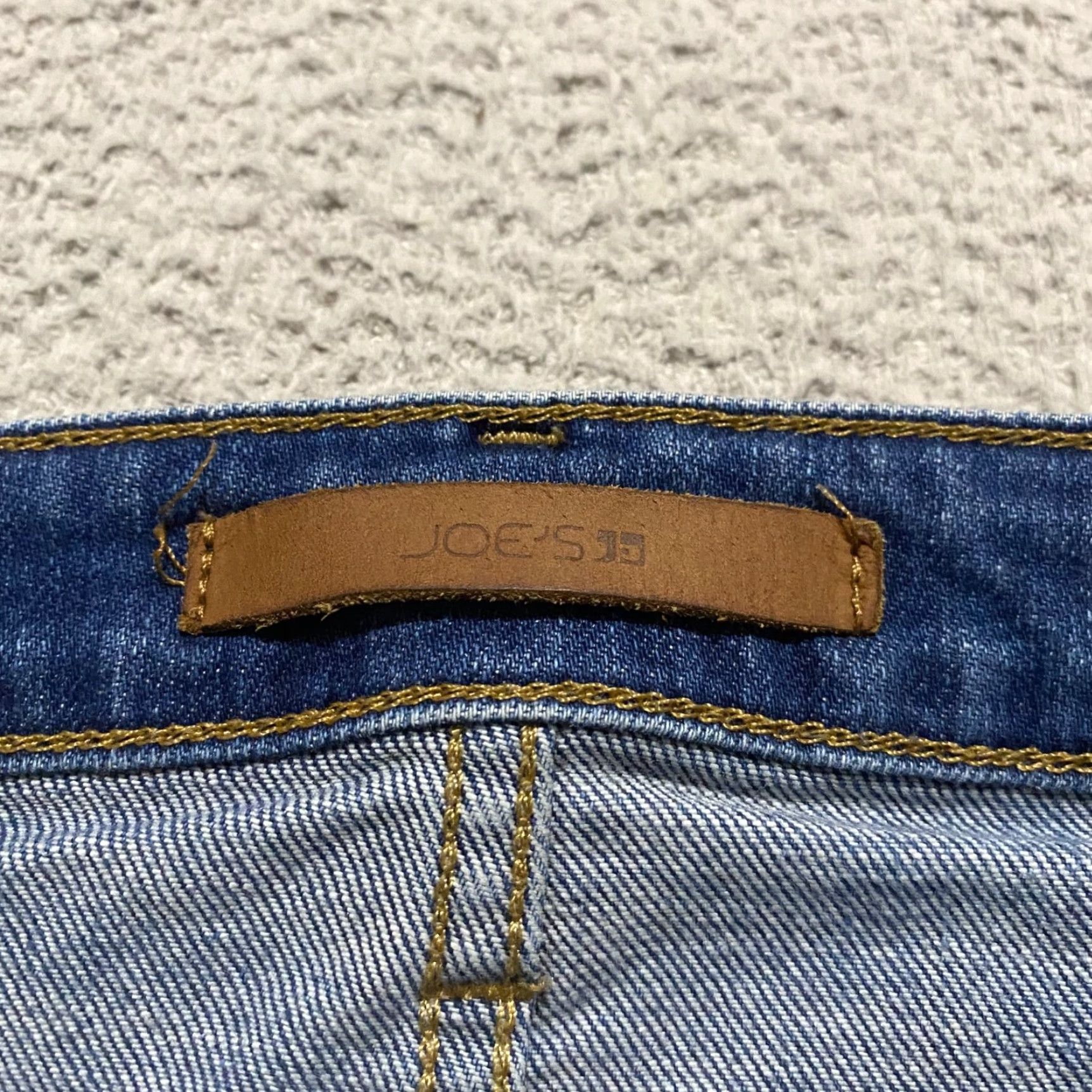 Vintage VINTAGE Joe's Jeans Womens Blue Denim High Rise Skinny 27 Medium Wash 5-Pocket Design Regular Rise Size 27" / US 4 / IT 40 - 4 Thumbnail