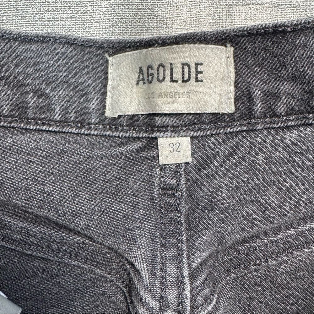 Agolde Agolde Riley High Rise Straight Crop Jeans In Panoramic Siz Size 32" / US 10 / IT 46 - 8 Thumbnail