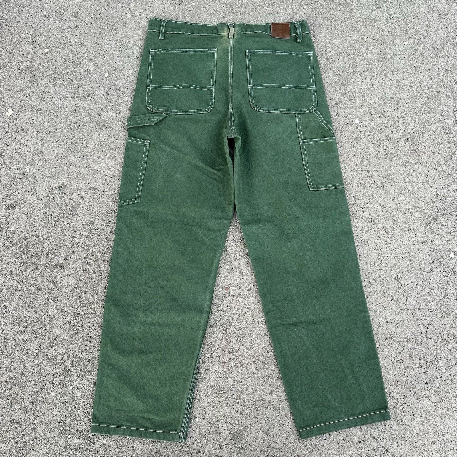 Golf Wang Golf Wang Green Double Knee Pants Size 32 Tyler The Creator Size US 32 / EU 48 - 4 Thumbnail