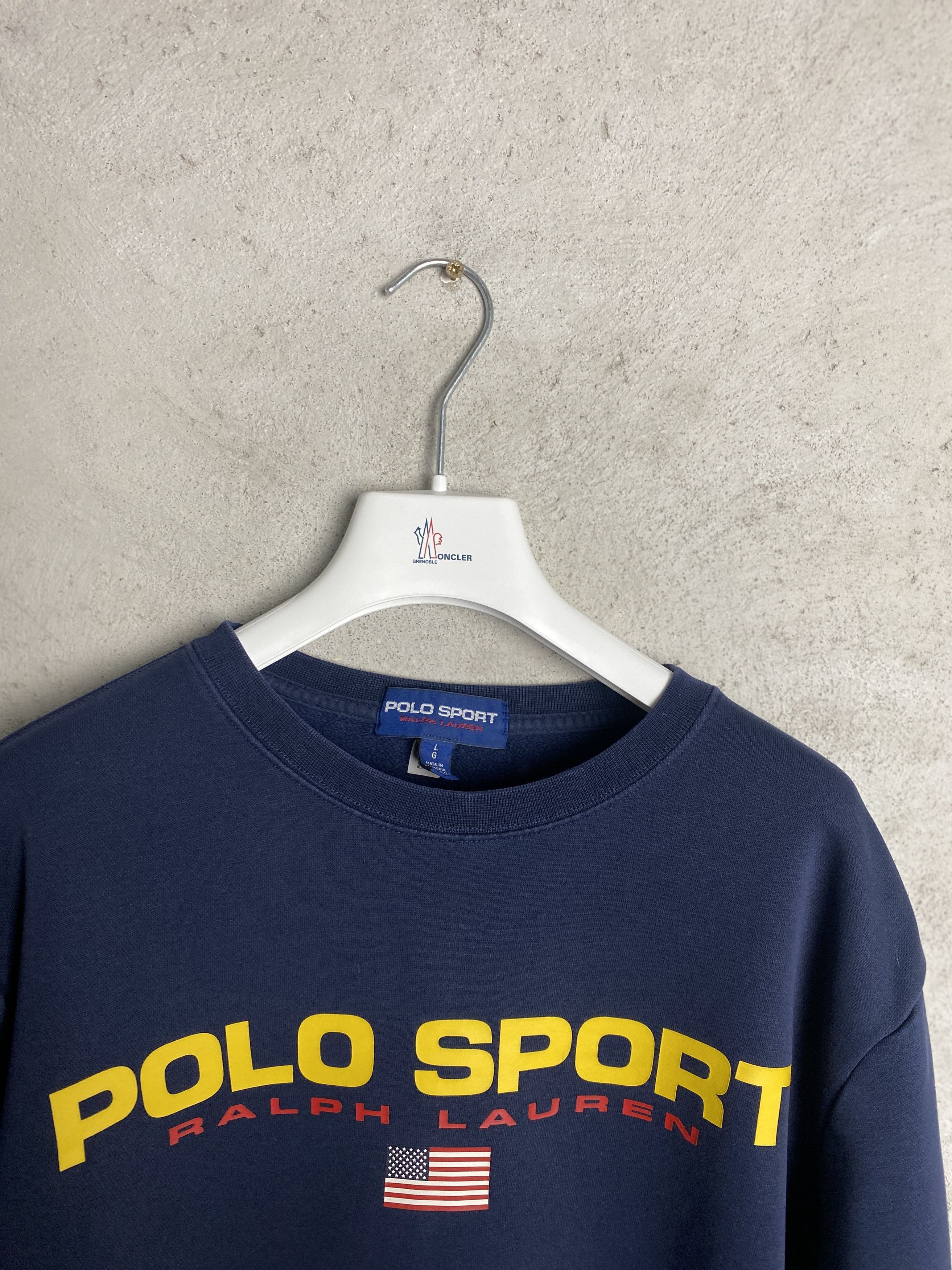 Polo Ralph Lauren Polo Sport Ralph Lauren big logo sweatshirt crewneck Size US L / EU 52-54 / 3 - 2 Thumbnail