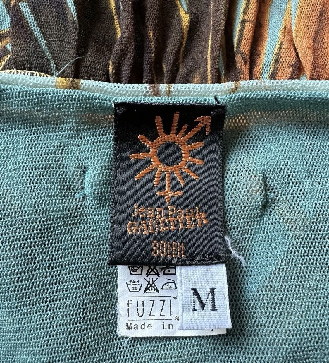 Jean Paul Gaultier Jean Paul Gaultier Top Blouse Printed Mesh Size M! Size M / US 6-8 / IT 42-44 - 11 Thumbnail
