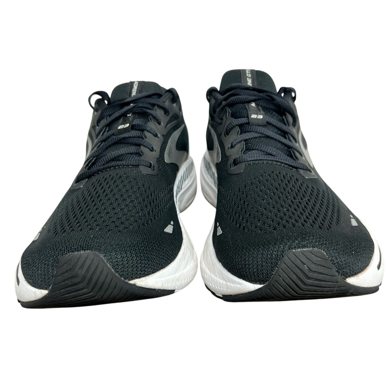 Brooks Brooks Mens Adrenaline GTS 23 Shoes White Black Size 11 D Size US 11 / EU 44 - 5 Thumbnail