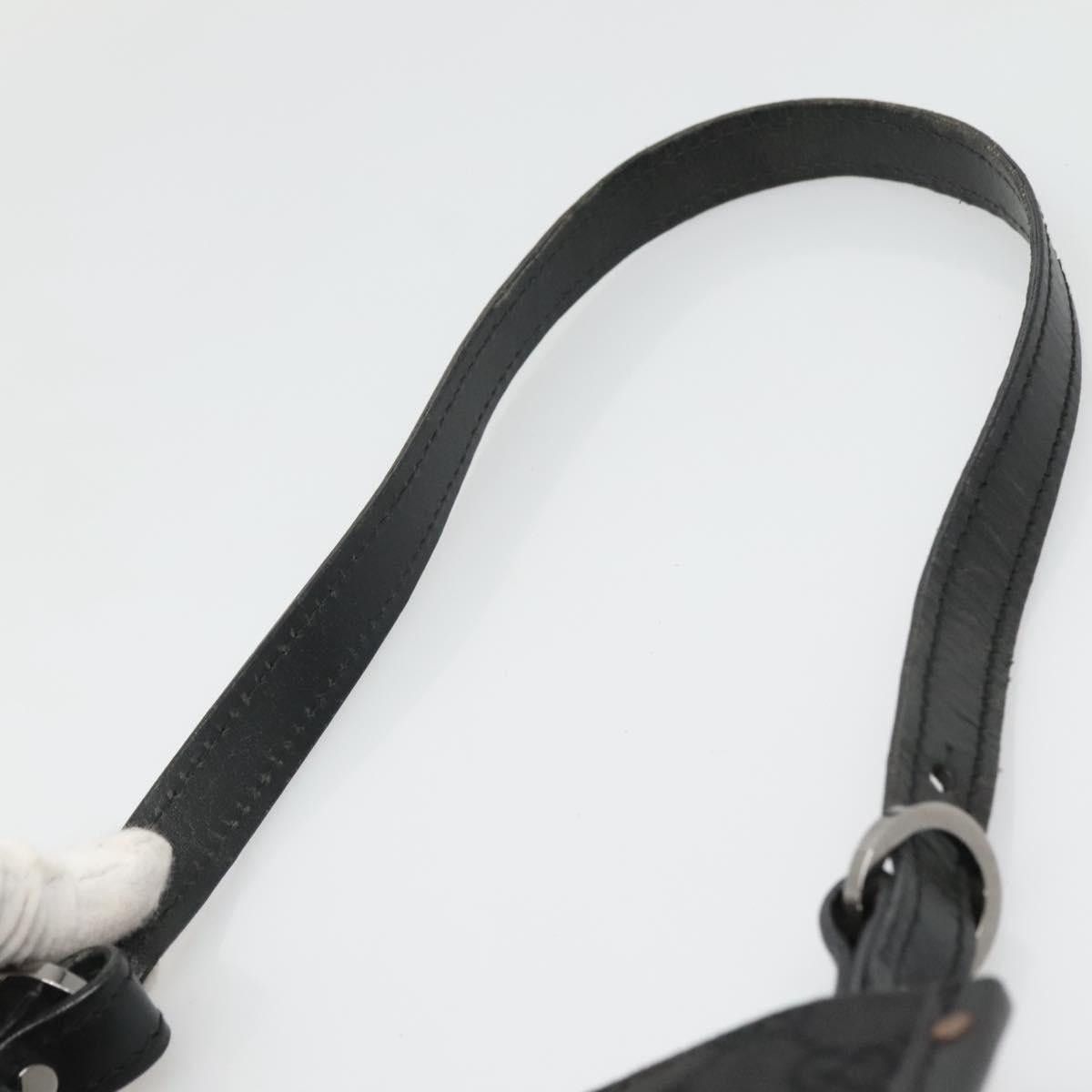 Gucci GUCCI GG Canvas Shoulder Bag Black Silver Size ONE SIZE - 8 Thumbnail