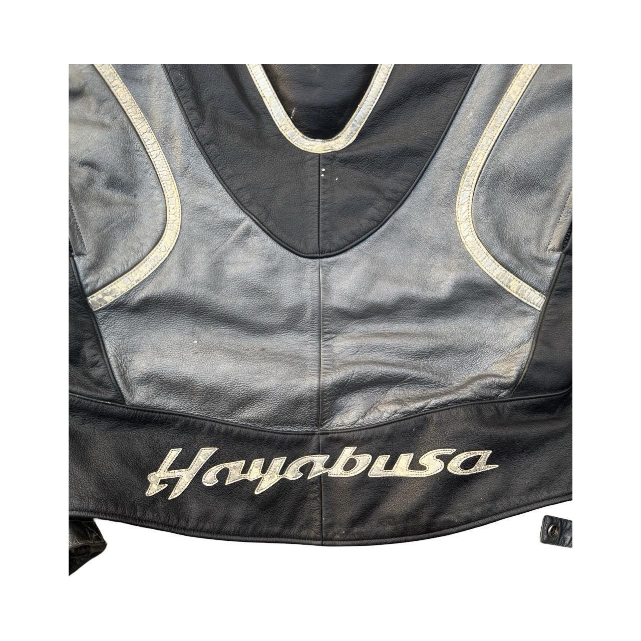 Other Vintage AGV SPORT Suzuki Hayabusa Leather Motorcycle Jacket Size US L / EU 52-54 / 3 - 7 Thumbnail