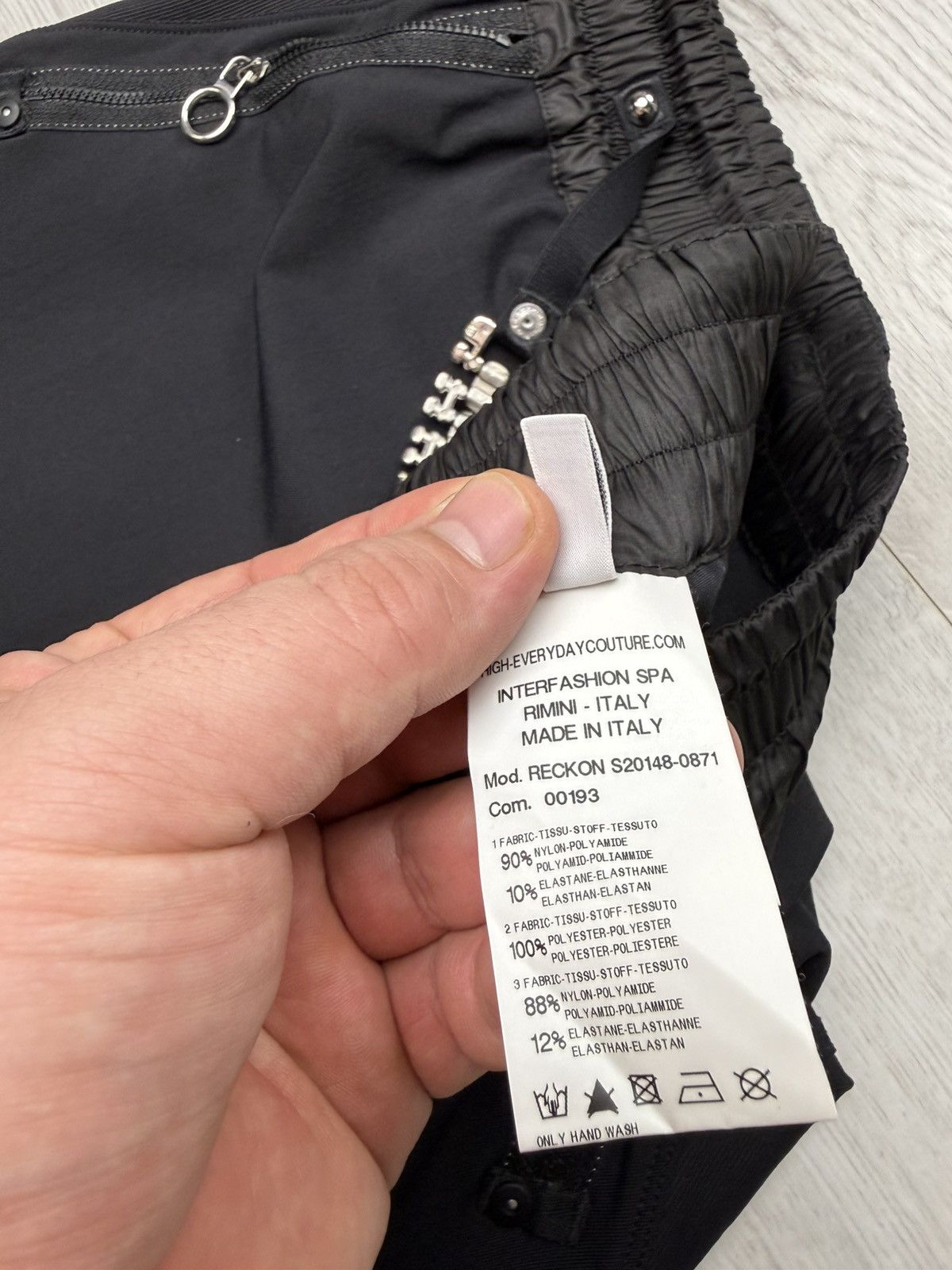 Ann Demeulemeester HIGH Use Tech by Claire Campbell Skirt Techwear Size IT46 Size 32" / US 10 / IT 46 - 14 Thumbnail