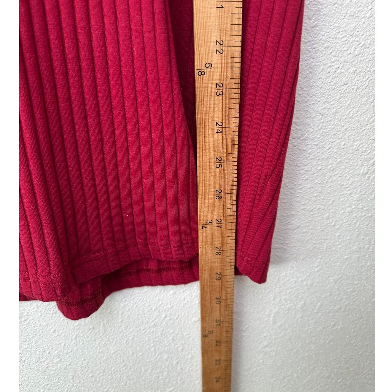 Other Men’s Red Ribbed Knit Polo Shirt Short Sleeve Size L Size US L / EU 52-54 / 3 - 9 Thumbnail