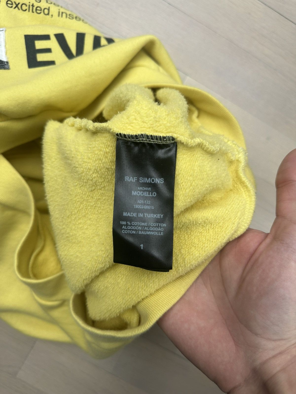 Raf Simons Raf simons KOLLAPS archive redux sleeveless hoodie Size US S / EU 44-46 / 1 - 4 Thumbnail