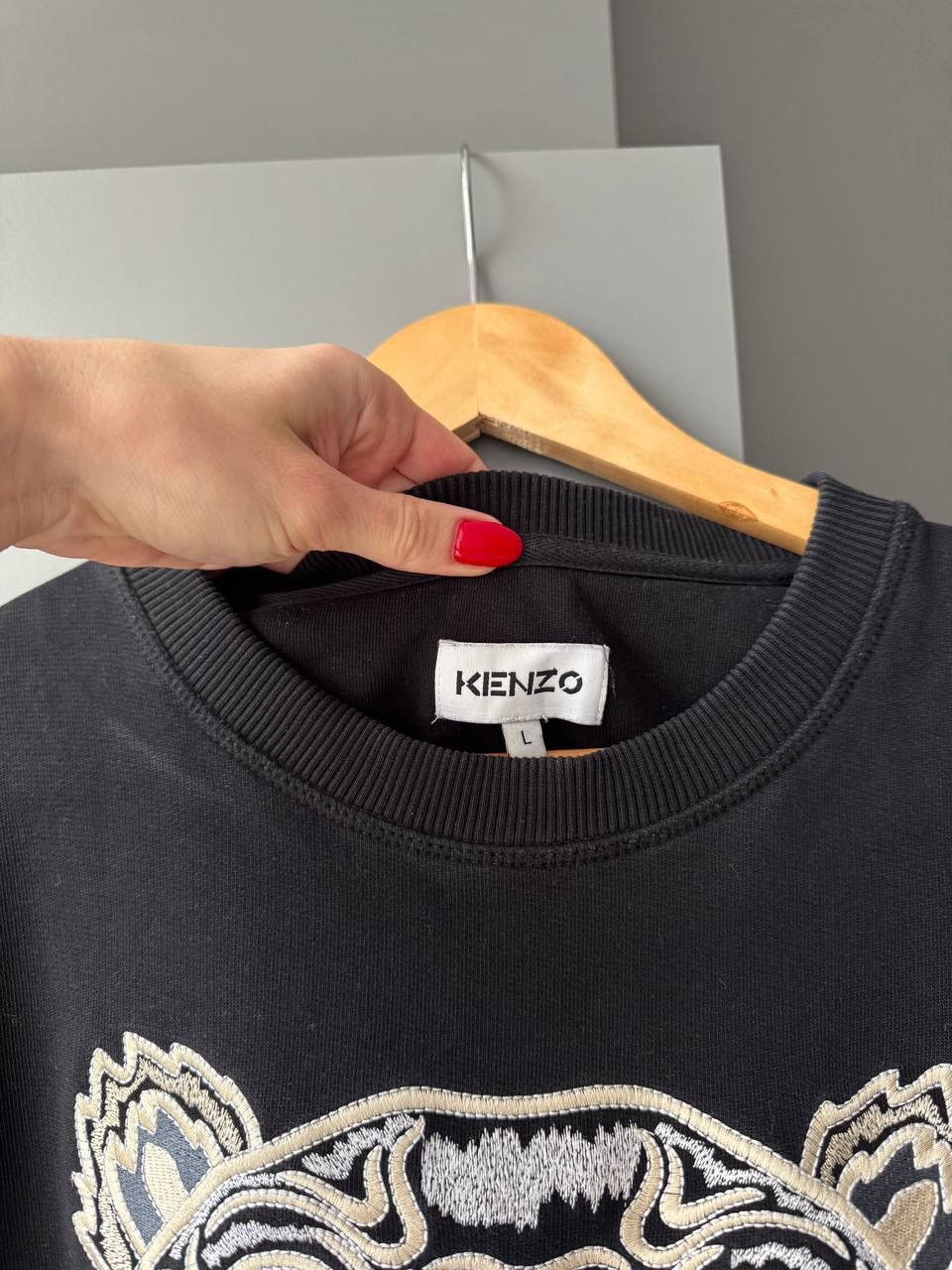 Kenzo Kenzo Sweatshirt Black Crew Neck Men’s UK L Size US L / EU 52-54 / 3 - 5 Thumbnail
