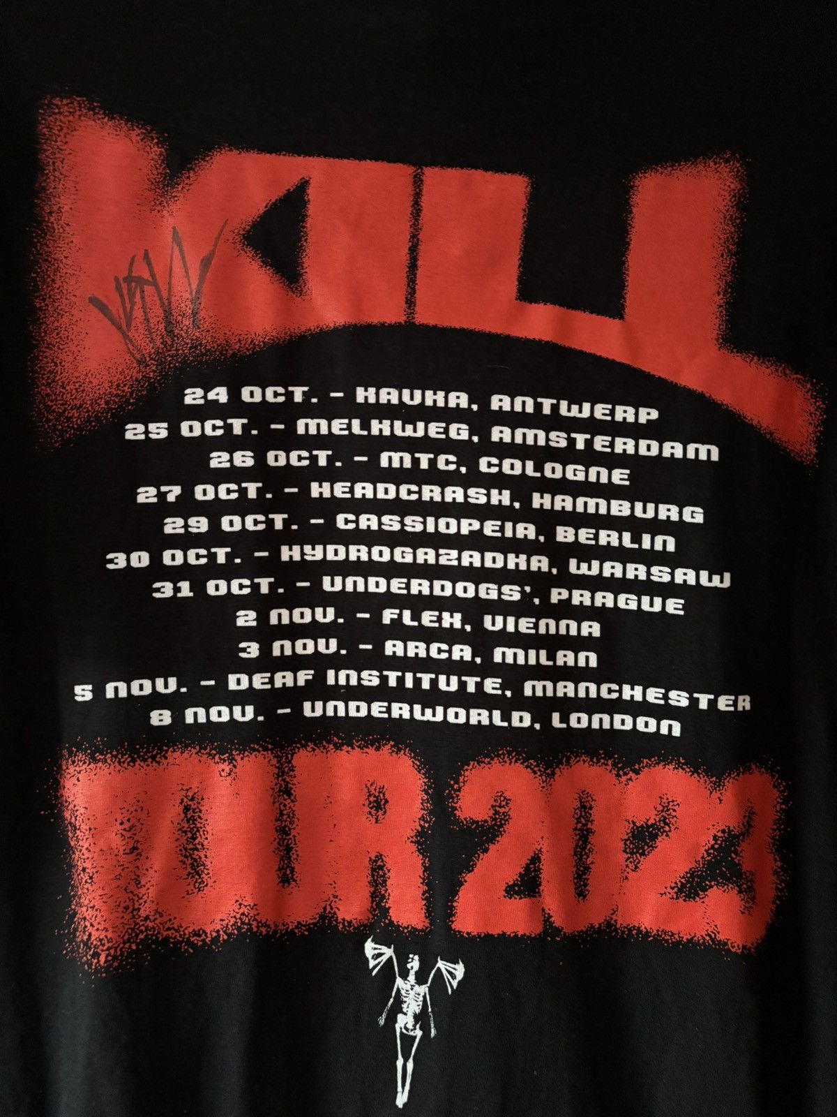 Other Kxllswxtch Official Signed 2023 Concert T-Shirt Size US L / EU 52-54 / 3 - 4 Thumbnail