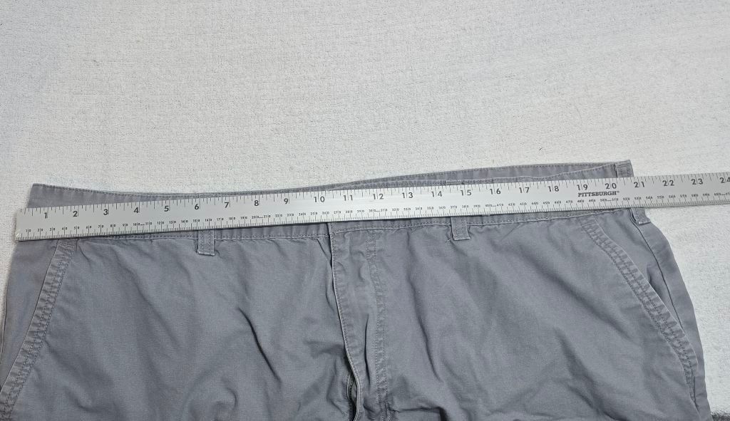 Savane Men's SAVANE Gray Cargo Shorts Waist 42 Size US 42 / EU 58 - 9 Thumbnail