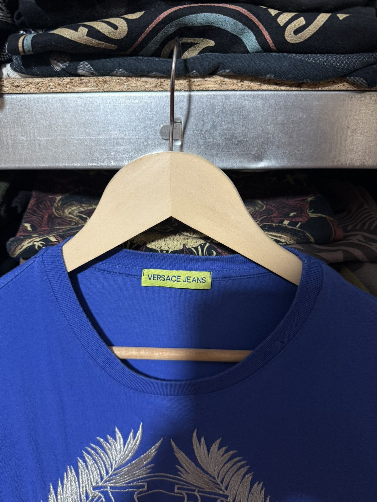 Versace Luxury Versace Jeans Embodied Logo T-Shirt Y2K Hype Size US M / EU 48-50 / 2 - 4 Thumbnail