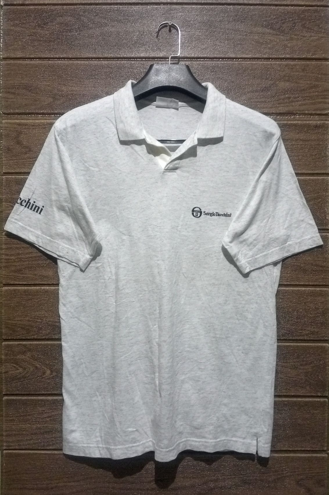 Sergio Tacchini Vintage Sergio Tacchini Polos Shirt Very Rare Size US L / EU 52-54 / 3 - 1 Thumbnail