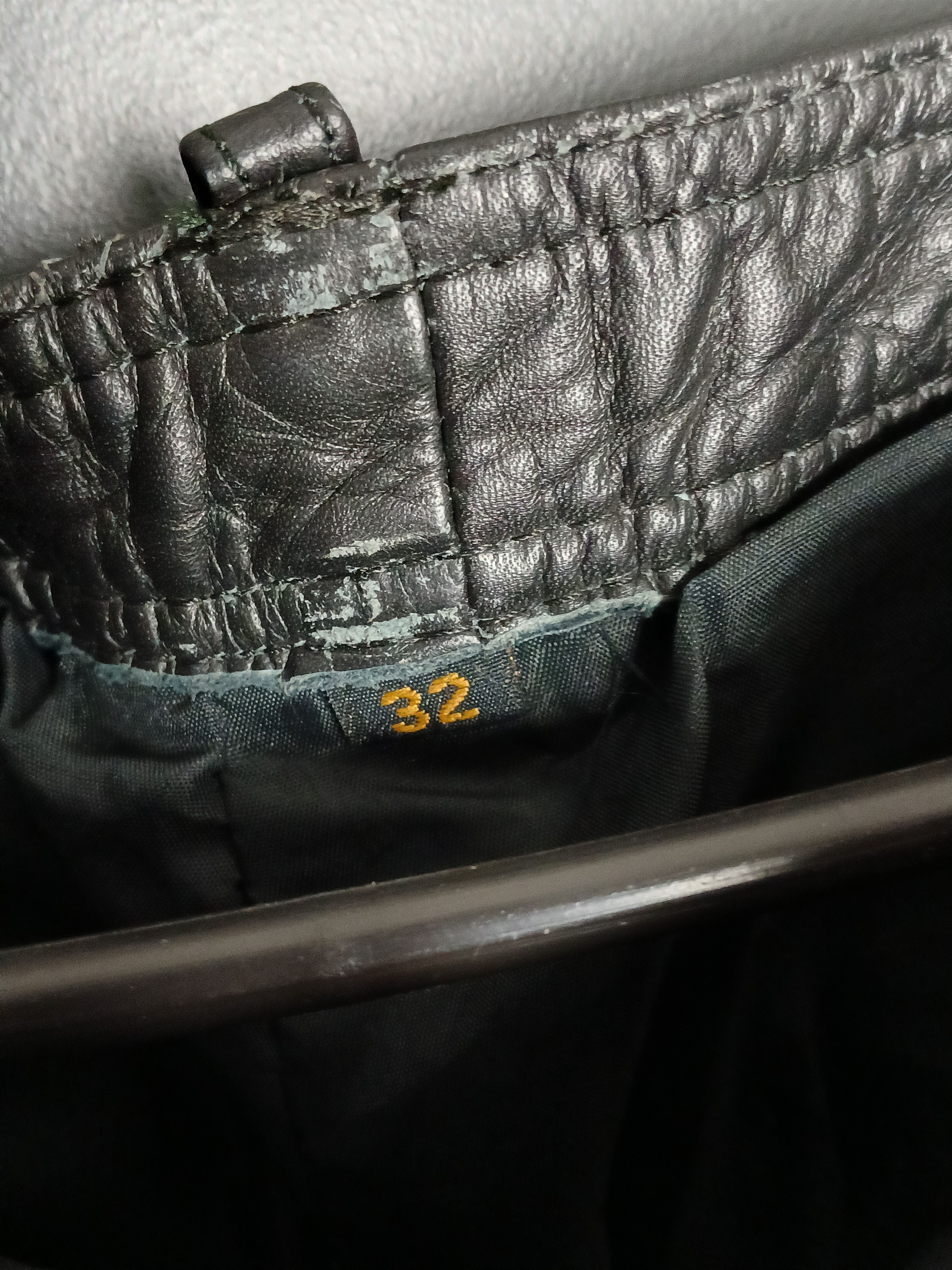 Leather × Vintage Vintage Leather Pants Size US 32 / EU 48 - 16 Thumbnail
