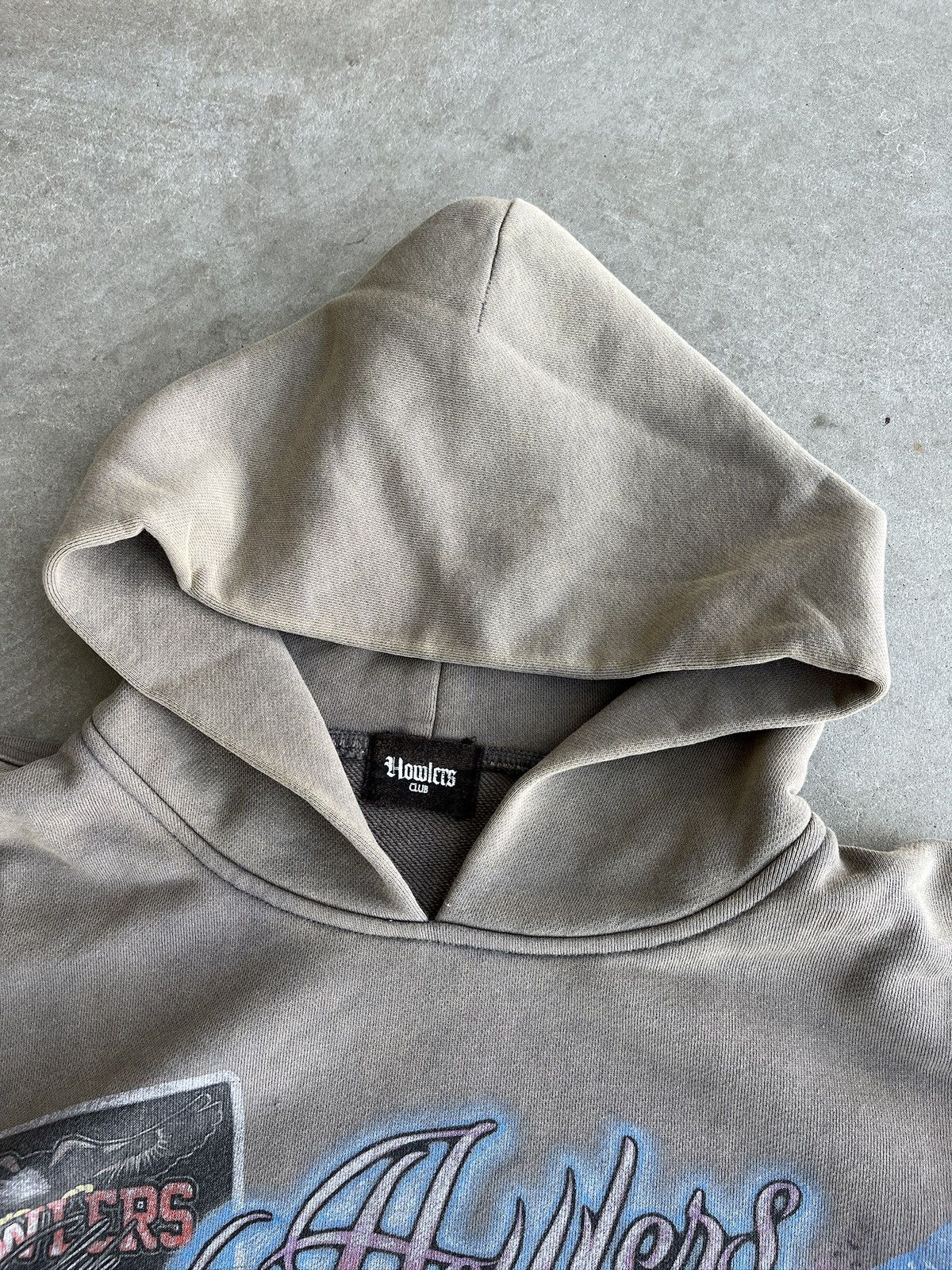Other Howlers Club Faded Graphic Hoodie (unisex) Size US L / EU 52-54 / 3 - 3 Thumbnail