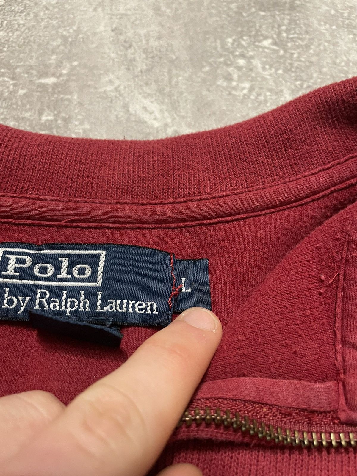 Polo Ralph Lauren Vintage Polo Ralph Lauren 1/4 Zip Sweatshirt Size US L / EU 52-54 / 3 - 12 Thumbnail