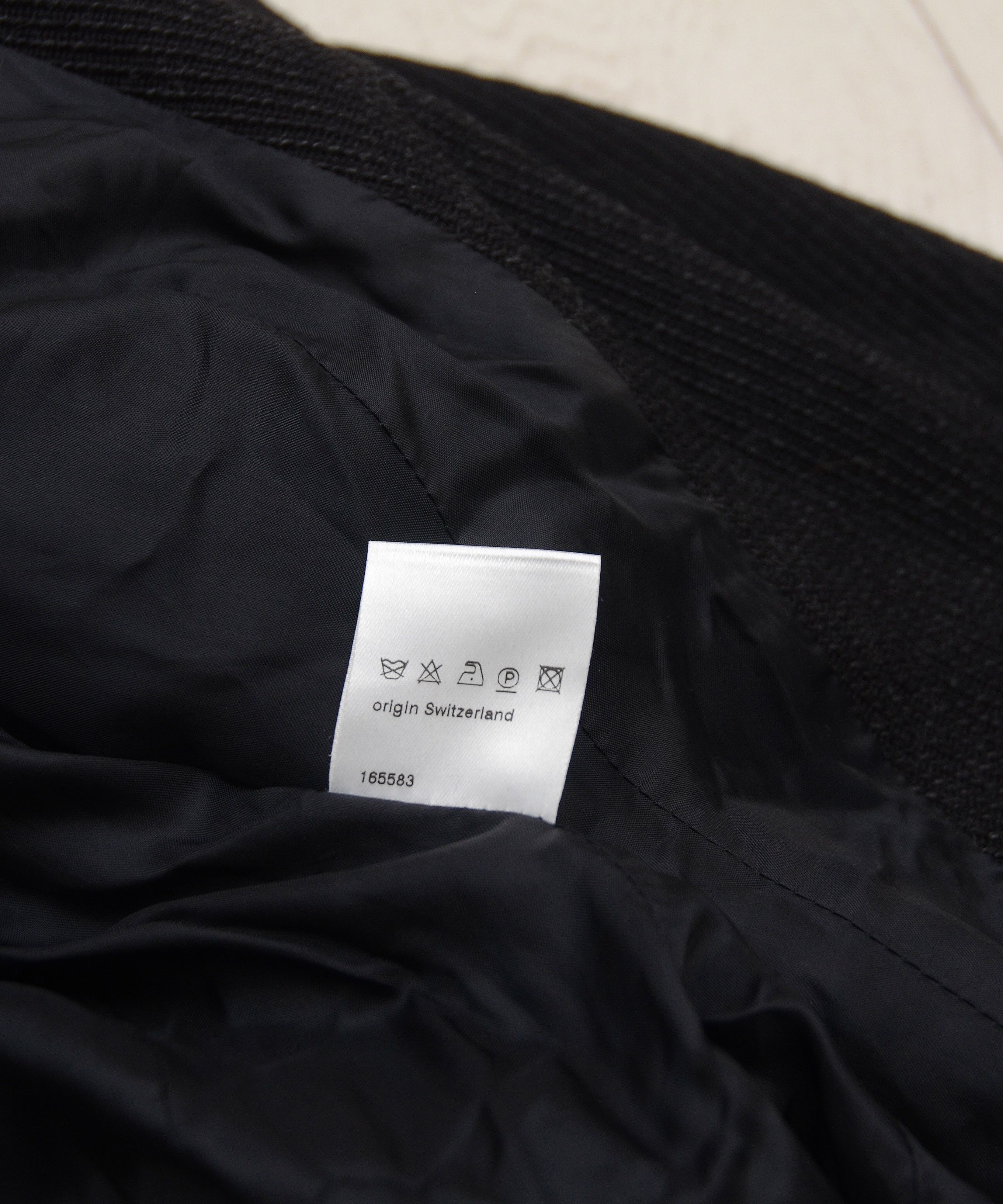 Akris × Designer Luxury Akris Punto Black Wool Coat Blazer Jacket Coudroy Size M / US 6-8 / IT 42-44 - 12 Thumbnail