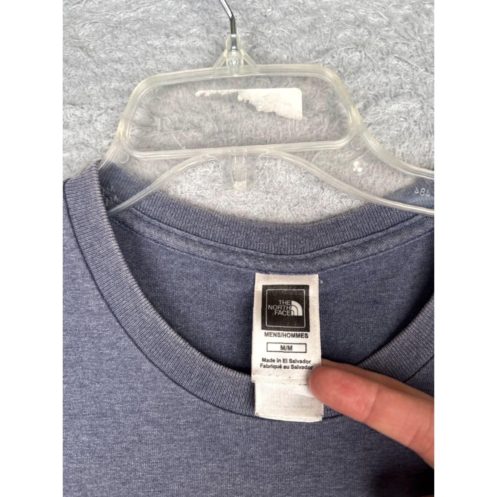 The North Face The North Face Shirt Men M Blue Short Sleeve Crew Neck Cotton Blend READ Size US M / EU 48-50 / 2 - 7 Thumbnail