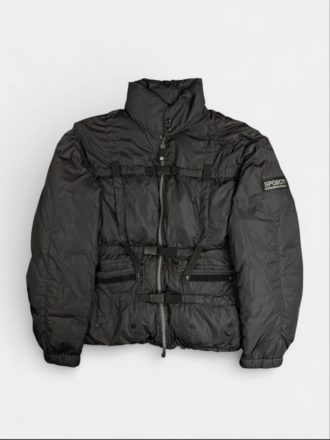 Marithe + Francois Girbaud Marithé + François Girbbaud - 2000’s Tactical Ski Puffer Size US L / EU 52-54 / 3 - 1 Thumbnail