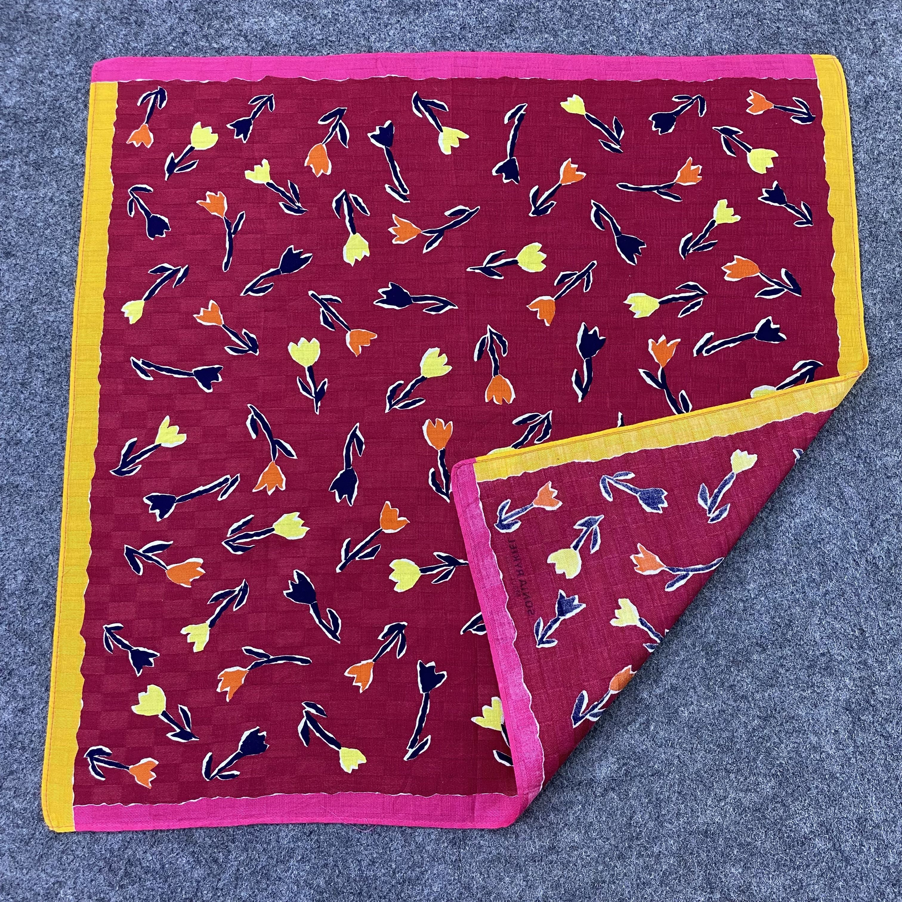 Sonia Rykiel Sonia Rykiel Handkerchief Neckerchief Bandana-B1597 Size ONE SIZE - 5 Thumbnail