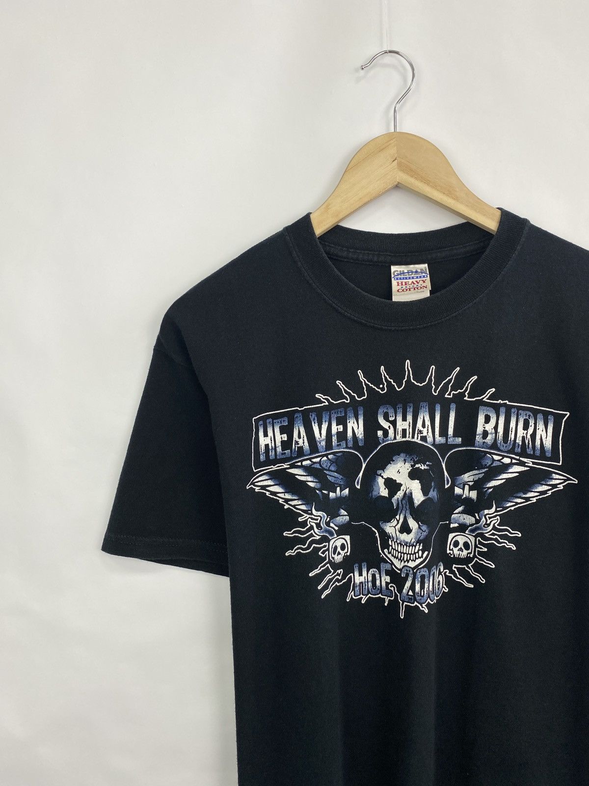 Gildan Vintage 2006 Heaven Shall Burn T-shirt rare retro hype Y2K Size US M / EU 48-50 / 2 - 2 Thumbnail
