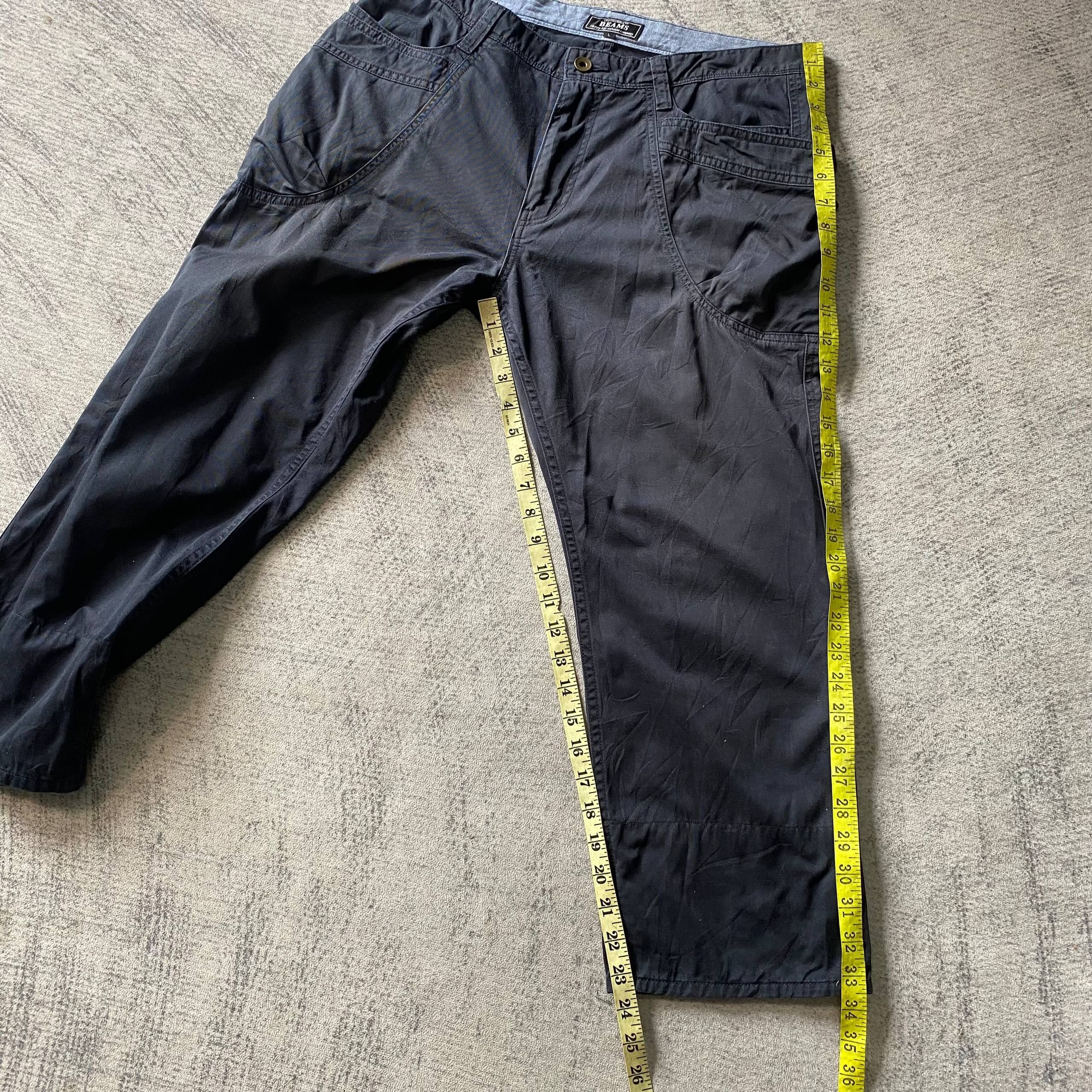 Beams Japan Beams Wide Leg Utility Pants Size US 33 - 10 Thumbnail