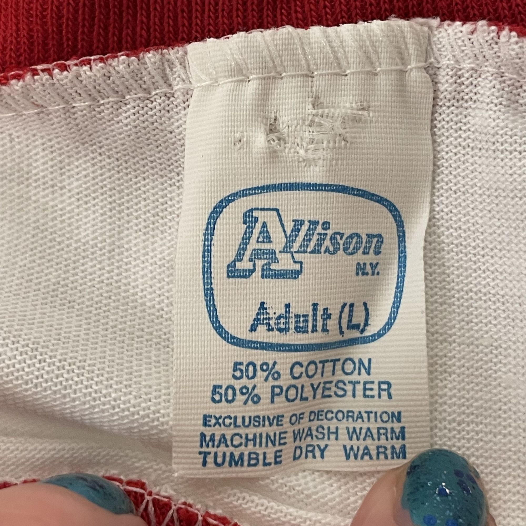 Other NOS New Vtg Allison NY DANNON Yogurt ROAD RUNNERS T Shirt Size US L / EU 52-54 / 3 - 5 Thumbnail