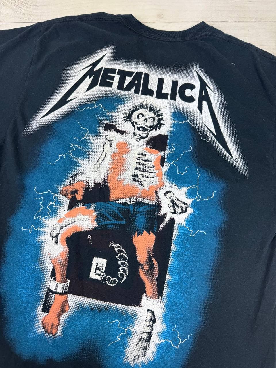 Band Tees Metallica Ride The Lightning 2010 T- Shirt Size US L / EU 52-54 / 3 - 8 Thumbnail