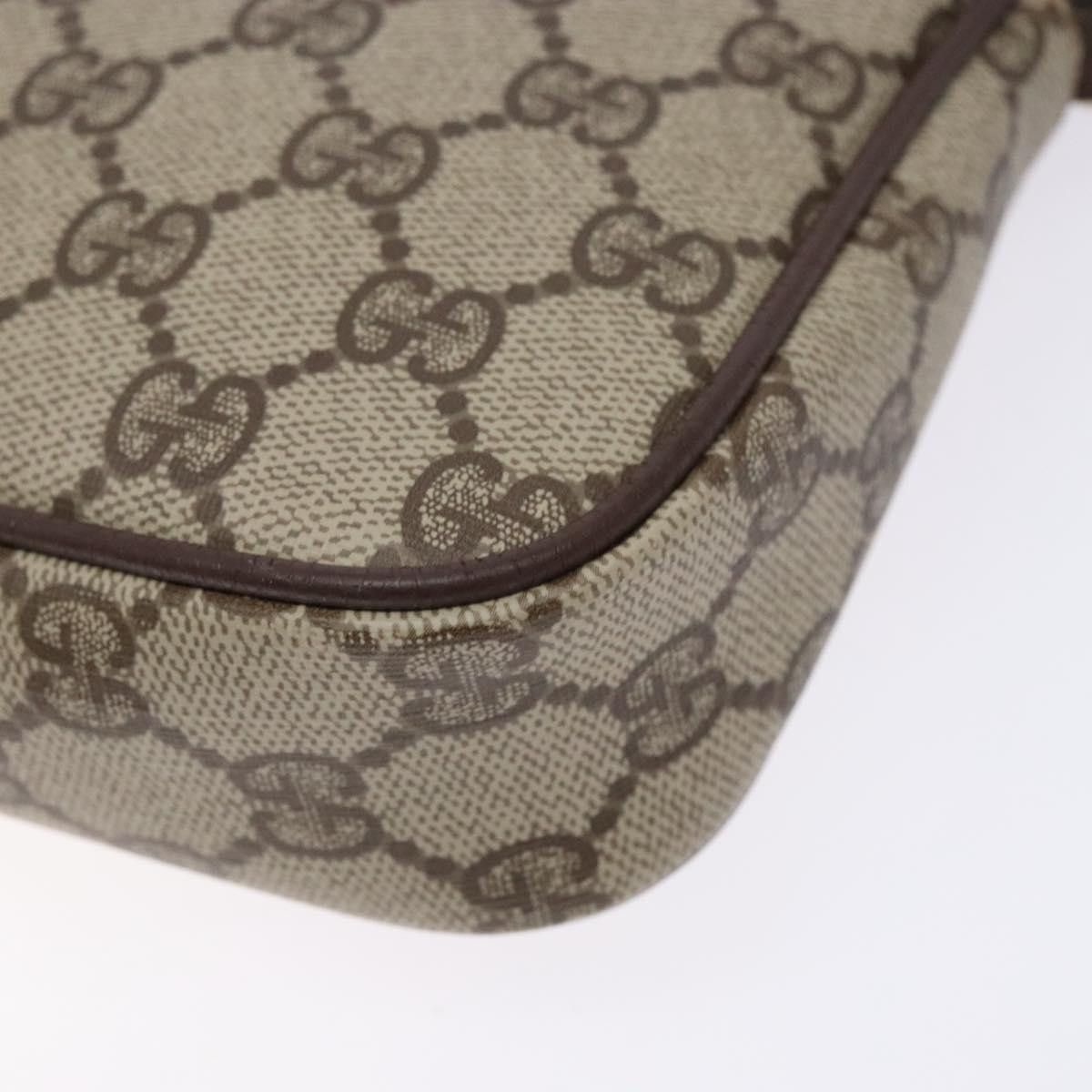 Gucci GUCCI GG Supreme Shoulder Bag Pvc Beige Gold 156 02 068 Size ONE SIZE - 10 Thumbnail
