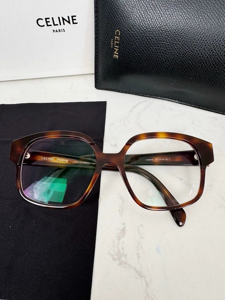Celine Celine Eyeglasses with Case and Cloth Size ONE SIZE - 2 Thumbnail